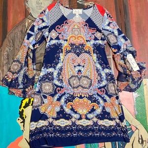 NWT Ivy Lane Boho Shift Dress